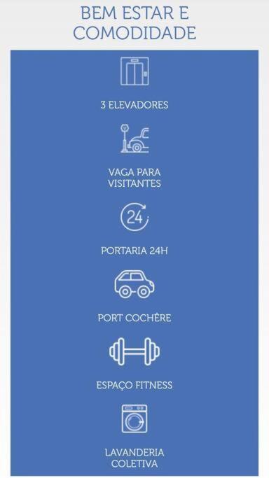 Duplex Luxo Vista Parque Barigui 公寓 *